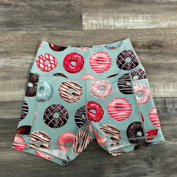 Muscles & Donuts Bike Shorts - Picture 3 of 8